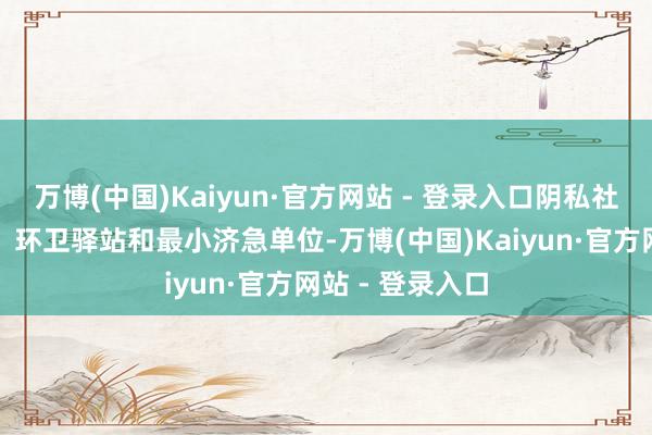 万博(中国)Kaiyun·官方网站 - 登录入口阴私社区小型消防站、环卫驿站和最小济急单位-万博(中国)Kaiyun·官方网站 - 登录入口